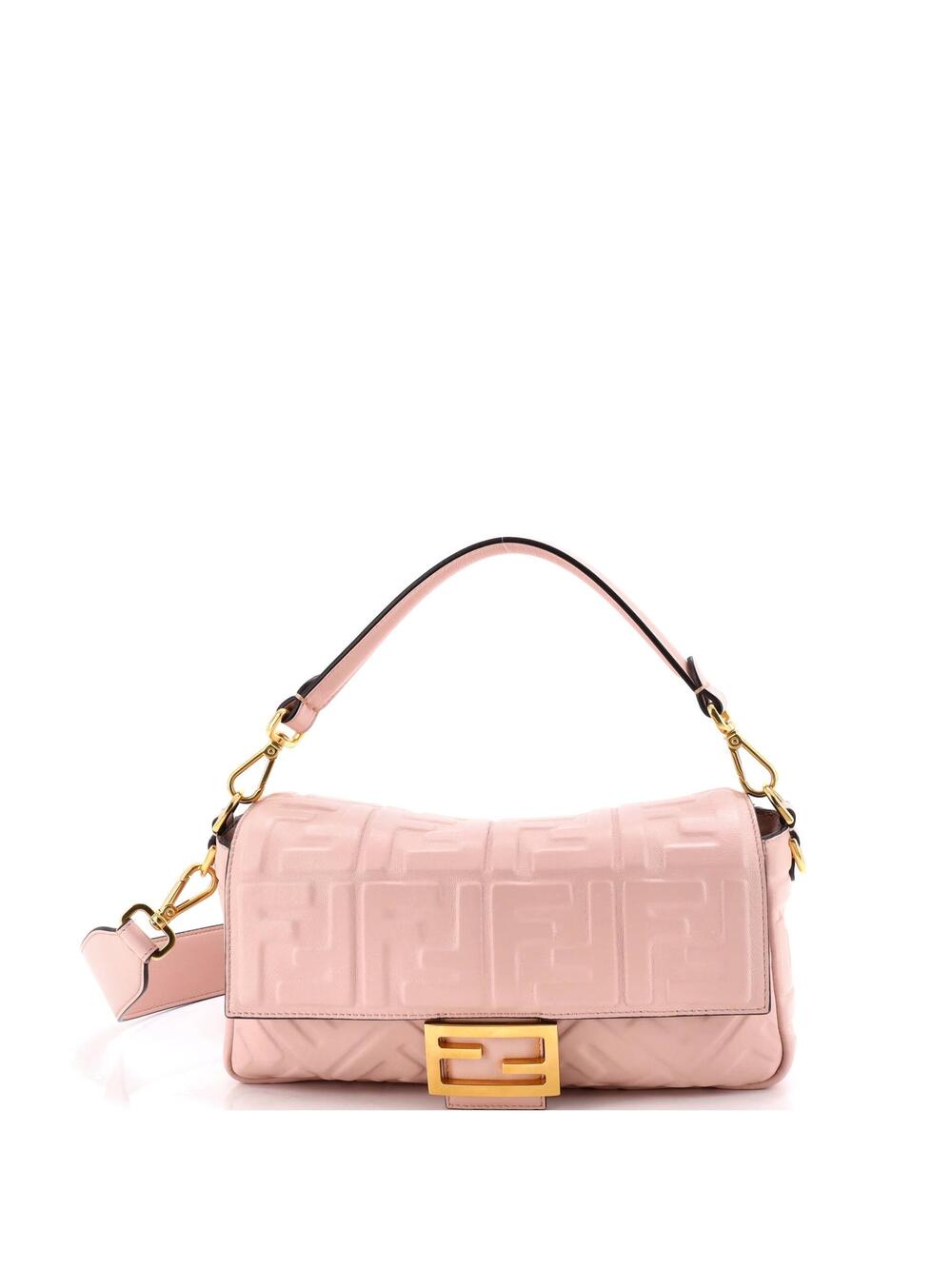 Fendi Baguette Nm Bag Zucca Embossed #303803F21B